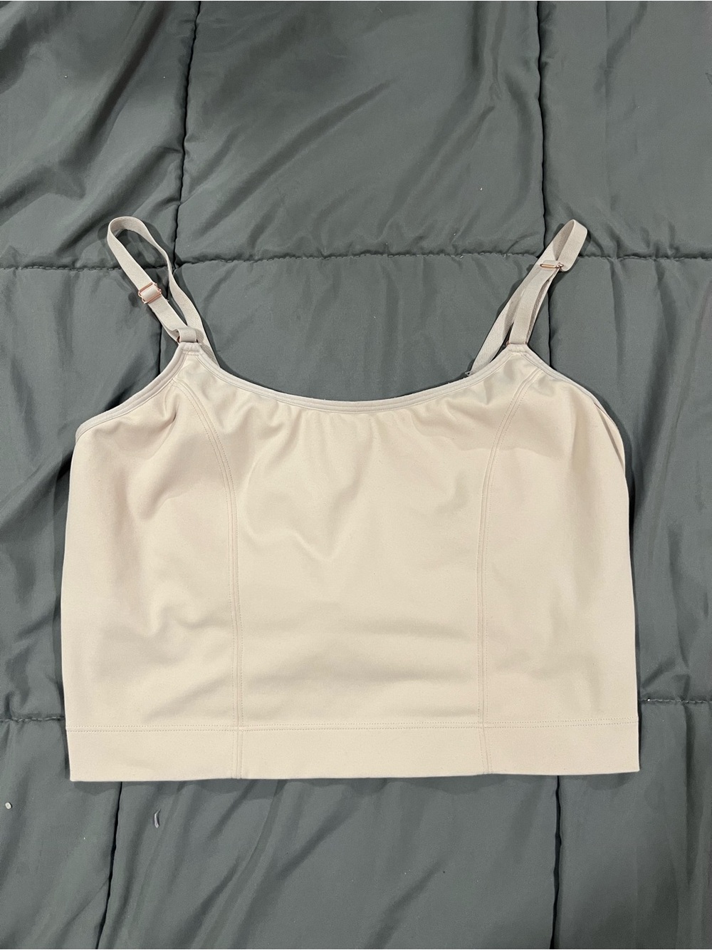 Davin & Adley Amelia Pumping and Nursing Crop Cami - Nude